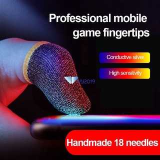 Gaming Finger manga móvil pantalla controlador de juego a prueba de sudor guantes PUBG Assist artefacto IVY