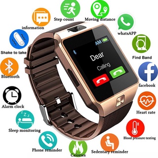 Dz09 reloj inteligente/reloj Android con función bluetooth/cámara impermeable/tarjeta SIM conectable/reloj inteligente para hombre (1)