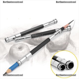 northvotescastcool - extensor de lápiz de doble cabeza ajustable para escuela, oficina, pintura, herramienta nvcc