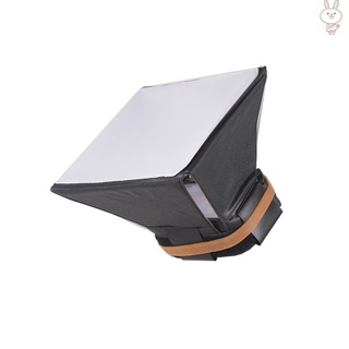Ol portátil difusor Flash Mini Softbox Kit para Canon EOS Nikon Olympus Pentax Sony Sigma DSLR Speedlite Flash (6)