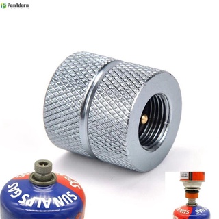 PANDORA Outdoor Gas Refill Adapter Connector Cartridge Butane Stove New Screw Type Valve Canister Camping Gas Nozzle