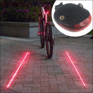 5 LED ciclismo bicicleta bicicleta Flash luz trasera trasera lámpara trasera bicicleta de carretera al aire libre seguridad lámpara de advertencia (7)