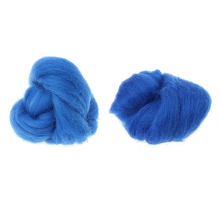 kjdlans moda lana corriedale needlefelting top roving teñido spinning húmedo fieltro fibra (3)