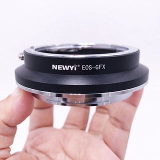 adaptador de lente eos-gfx para canon ef ef-s compatible con fujifilm gfx negro