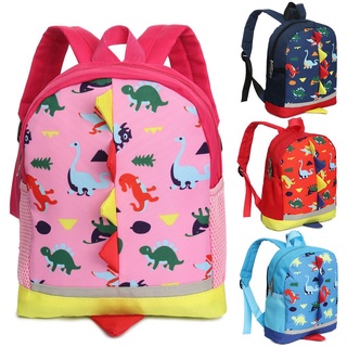 susans niños niñas niño bolsas de la escuela lindo bolso de hombro preescolar mochila dinosaurio niños niños de dibujos animados de alta calidad guardería mochila/multicolor (8)