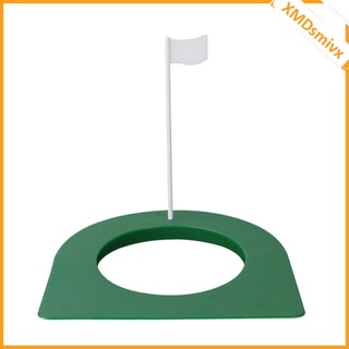 18x18cm/7x7" golf casa oficina interior poner práctica taza agujero con bandera