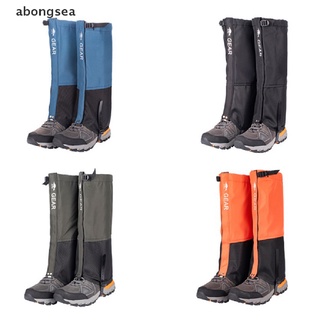 Abongsea 1 Par De leggings impermeables Para caminar al aire libre caza calentadores De piernas