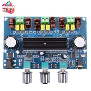 xh-a305 placa amplificadora de alta potencia digital tpa3116d2 bluetooth 5.0 con canal digital amplificador de potencia 2.1 con aux