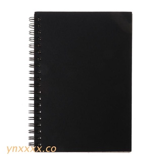 ynxxxx Reeves Retro Spiral Bound Coil Sketch Book Blank Notebook Kraft Sketching Paper (1)