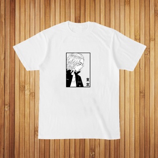 Revengers Manjiro Sano camiseta de manga corta Mikey Anime Casual Tops moda cuello redondo Unisex camiseta más el tamaño