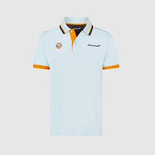 Nueva Camiseta F1 McLaren Team Manga Corta Polo De Secado Rápido Camisa De Para Hombre