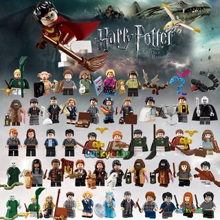 Lego Harry Potter Minifiguras Hermione Ron Dumbledore Voldemort Moody DIY Bloques De Construcción Juguetes Para Niños Regalos (1)