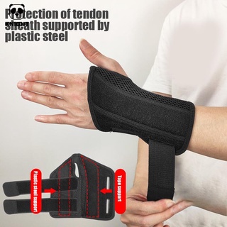 1pc soporte de muñeca dolor síndrome del túnel carpiano aliviar el apoyo estabilizador para las manos derecha izquierda