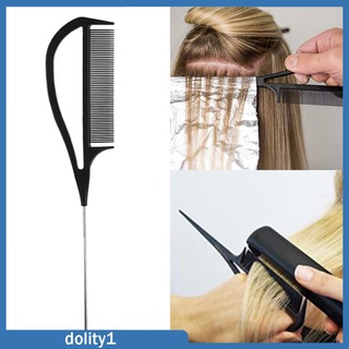 [Dolity1] peluquero peluquería cola peine para peinado peluquería tejido negro