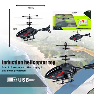 helicóptero de carga de inducción de control remoto de levitación helicóptero juguetes para niños (color aleatorio)