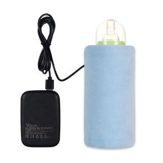 Algunos portátil de viaje USB botella de bebé calentador de leche bebé biberón calentado bolsa de leche termostato calentador