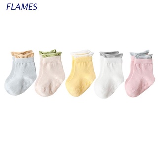 Fl calcetines para bebé/niños/calcetines para bebé/primavera/verano/algodón antideslizante/calcetines de tobillo