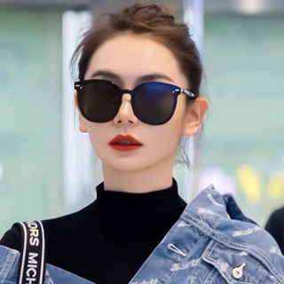 Flash 2021nuevos gafas de sol de las mujeres de estilo de verano de moda gafas de sol de protección UV de alto perfil figura para hacer cara grande de aspecto delgado sentido de alta gama (1)