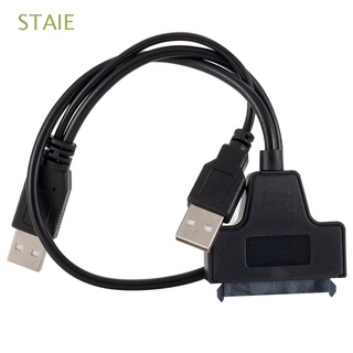 STAIE Durable USB 2.0 A SATA Easy Drive Cable HDD Adaptador Para Disco Duro SSD De 2.5 " Convertidor De Práctico/Multicolor