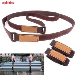 【ambiel】2X Durable Travel Luggage Strap Suitcase Baggage Belt Tie Outd
