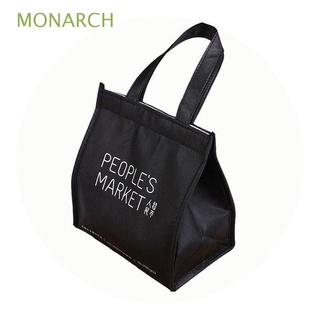 Monarch - caja de almuerzo portátil para aislamiento en frío, tela no tejida, bolsa de aislamiento, bolsa de almuerzo, Multicolor