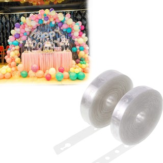 Cinta adhesiva para globos/cadena de globos/cinta de bricolaje para suministros de fiesta