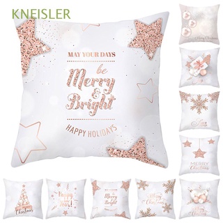 kneisler - funda de almohada de 18 x 18 pulgadas, suave, fundas de almohada de navidad para sofá, sofá, sofá, cuadrado, decoración de navidad