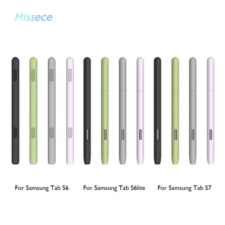 Missece - funda de silicona para Samsung Galaxy Tab S6/S6 Lite/S7 S-Pen, calidad
