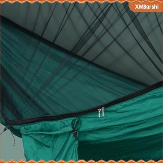 Hamaca De Camping Con Mosquitera Colgante Para Dormir , Cama , Columpio Verde