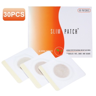 30Pcs Slim Patch Navel Sticker Anti-Obesity Fat Burning for Losing Weight Abdomen Slimming Patch Paste Belly Waist (1)