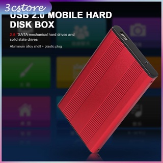(3cstore4188y) 2.5 pulgadas hdd caso usb2.0 sata disco duro externo móvil caja caja (2)