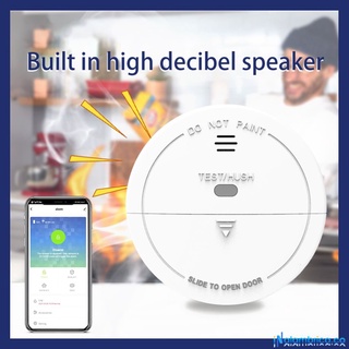 【New】 Tuya smoke alarm intelligent WiFi smoke fire detector networking alarm system 【IN】