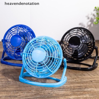 [heavendenotation] mini ventilador de escritorio usb pequeño silencioso enfriador personal alimentado por usb portátil ventiladores de mesa