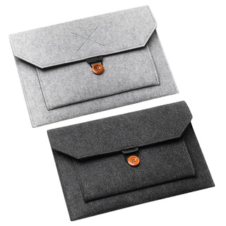 Bolsa De Negocios Suave Para Apple Macbook Air Pro Retina 13 Portátil Para Tablet Bag Gris Oscuro (6)