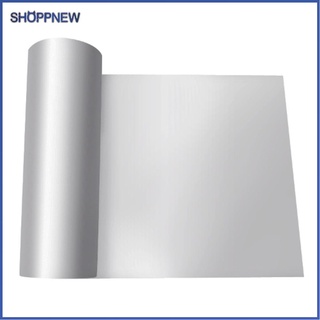 Shoppnew 60x100cm DIY plata reflectante película Solar decorativa espejo lámina de pared hogar pegatina