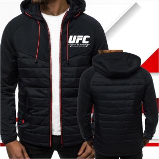 alta calidad hombres chaquetas ufc ultimate fighting championship cremallera parka caliente chaqueta (5)