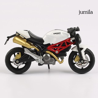 jul 1/18 para ducati tire hacia atrás motocicleta modelo de moto juguete de escritorio pastel adorno (7)