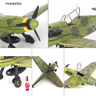 roswetty 1pc 1/48 escala montar modelo de combate juguetes aviones de combate diecast war-ii co