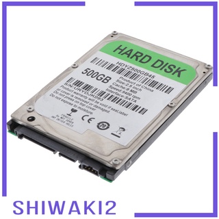 [SHIWAKI2] Disco duro interno para portátil de 500 gb Universla pulgadas SATA 2 8M 5400RPM