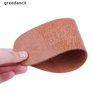 greedancit 1 par plantillas de cuero transpirables mujeres hombres ultra delgado desodorante zapatos plantilla pad co