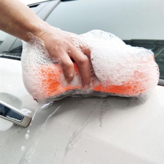 CHERRY31 Washing Car Clean Sponge Polishing Car Accessories Car Wash Sponge Cleaning Products 1PC Auto Cleaning Auto Care Thick Porous Washing Tool/Multicolor (2)