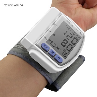 dow muñeca electrónica digital esfigmomanómetro inteligente voz monitor de presión arterial detección de frecuencia cardíaca tonómetro de pulso