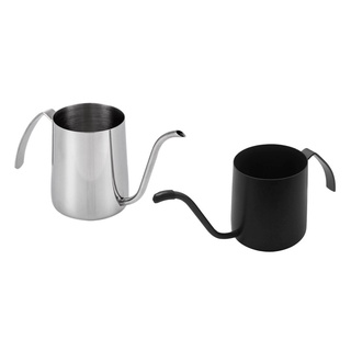 Stainless Steel Coffee Drip Pot Teapot Gooseneck Kettle Home Bar Coffee Shop (2)