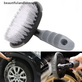 [beautifulandlovenew] llantas de coche neumático cepillo de limpieza de neumáticos tipo t multifuncional rueda cubo cepillo