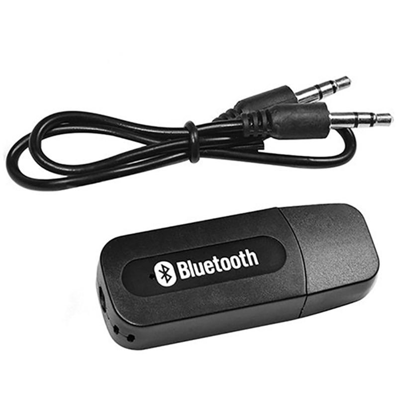 Receptor Bluetooth Inalámbrico De Audio Estéreo/Música/USB 3.5mm V2.0/Adaptador Dongle Para Coche/AUX