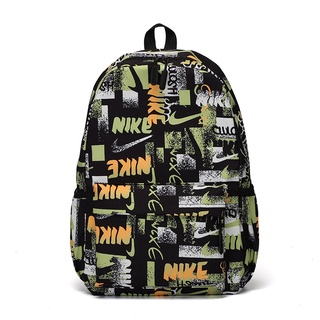 Nike mochila de los hombres y las mujeres bolsas de la escuela primaria de la escuela secundaria estudiantes de la escuela secundaria mochila de viaje mochila de los hombres y las mujeres mochila Beg galas santai (3)