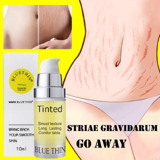 BLUETHIN 10ml skin smoothing cream to remove stretch marks, pregnant women skin repair soft body cream skin stretch mark cream