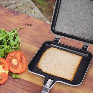 [VeryJoa] Silver Aluminum Die Casting Breakfast Frying Pan Sandwich Maker Pan Non-stick [HOT SALE]