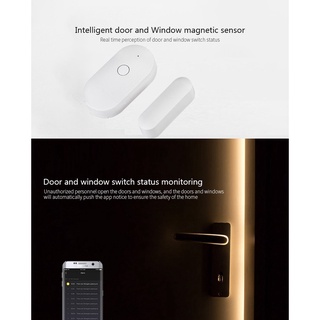 [fast Delievey] Tuya Smart WiFi Sensor de puerta Sensor de ventana magnético Detector de alarma independiente Sensor magnético (4)