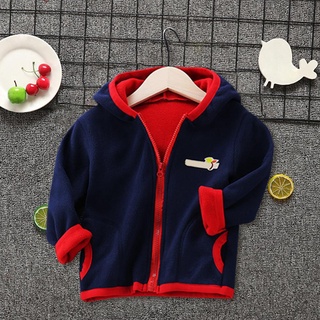 ifashion1 empalme color sudaderas abrigo niño niña otoño invierno algodón deporte outwear (1)